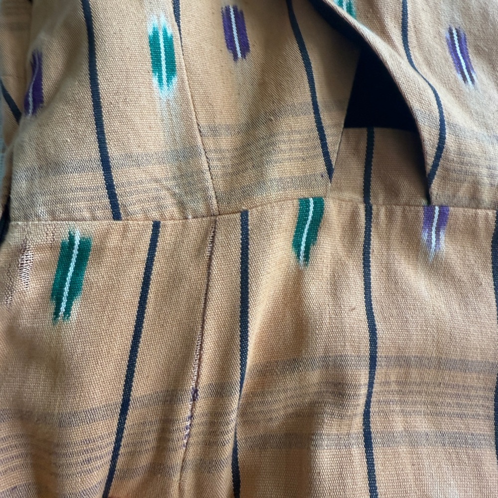 Ulla Johnson Orange Pattern Crossover Halter Maxi Dress similar to Noelle - Picture 10 of 16